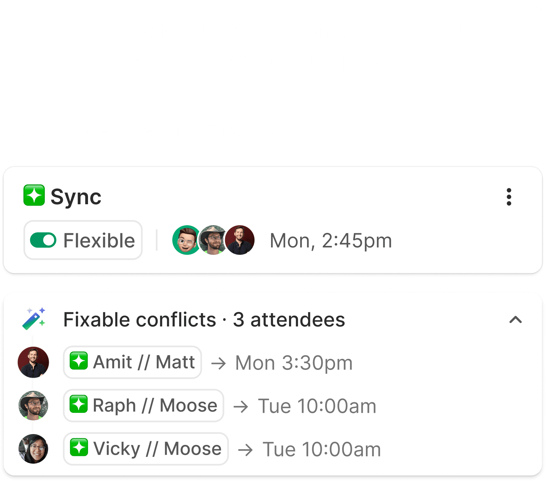 ClockCycle support product UI